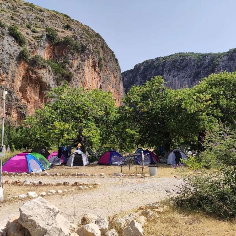 Gjipe Eco Campground Vuno Экстерьер фото